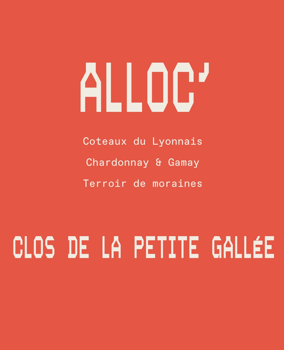 Visuel d'annonce de la Wyne Alloc' Clos de la Petite Gallée, septembre 2026