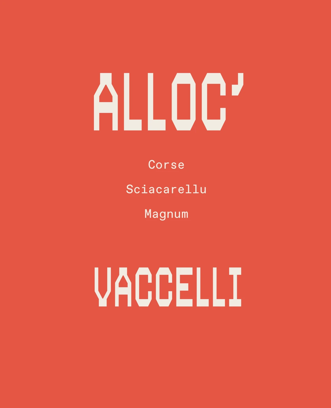 Visuel d'annonce de la Wyne Alloc' Vaccelli, septembre 2026