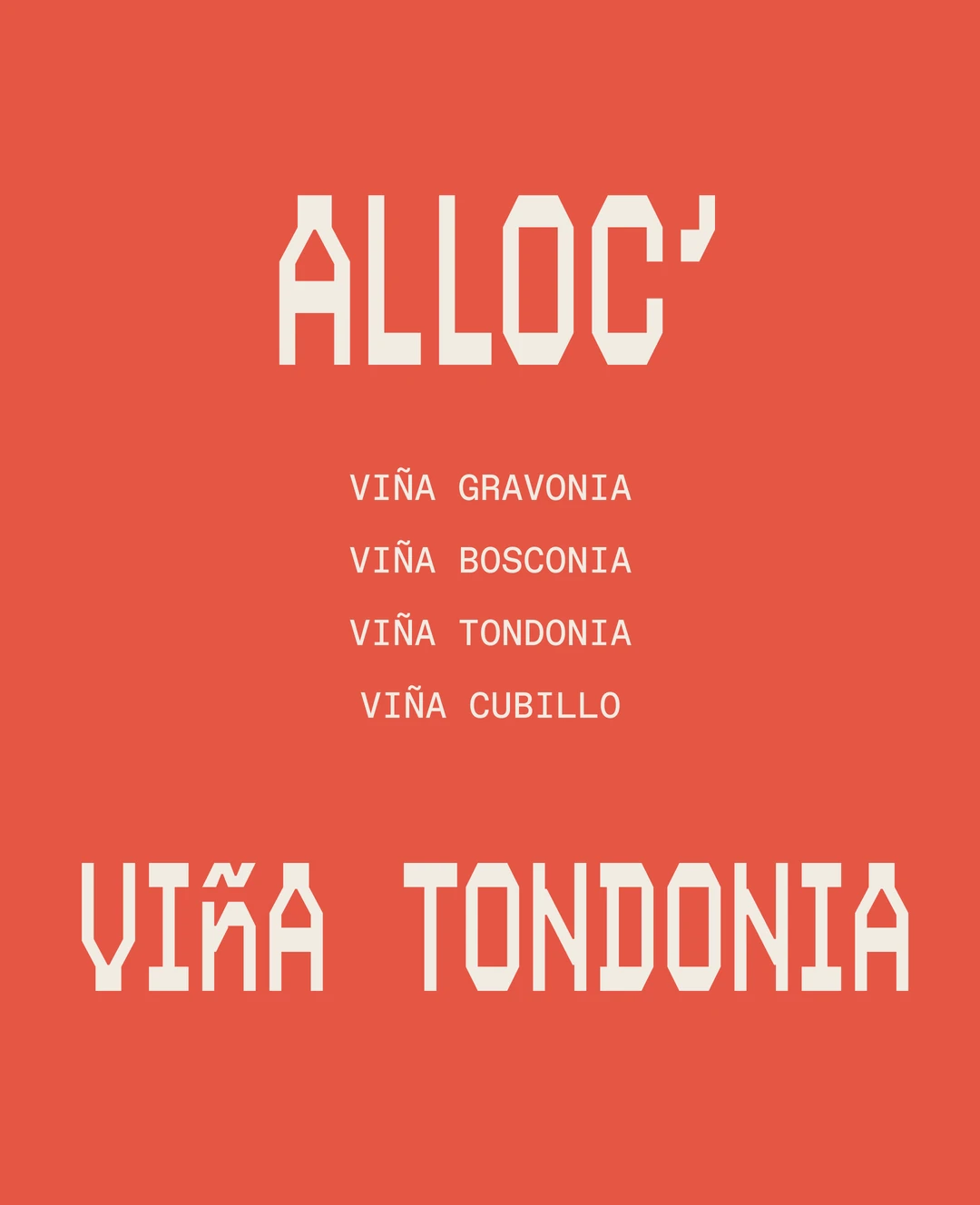 Visuel d'annonce de la Wyne Alloc' Viña Tondonia, octobre 2025